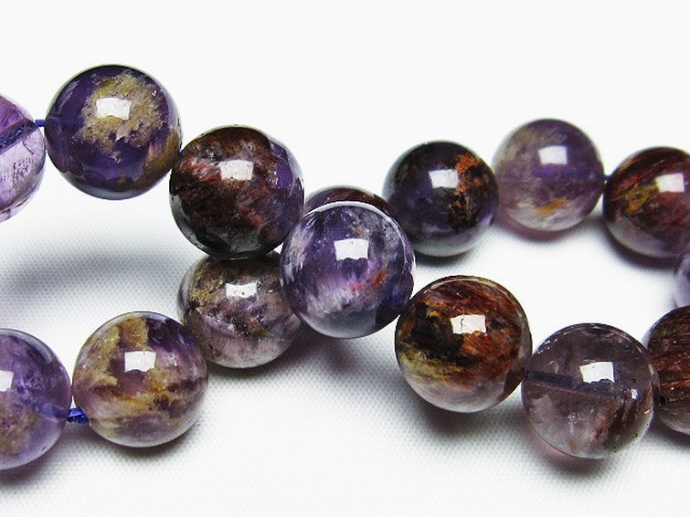 アメジストファントム ブレスレット 14mm [T231-2427] 2枚目