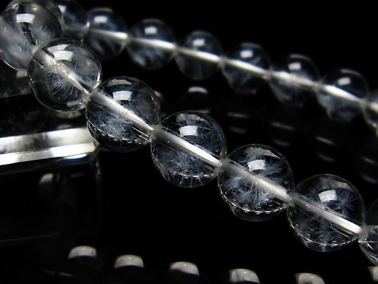 ホワイトスタークォーツ ブレスレット 10mm [T241-2655] 3枚目