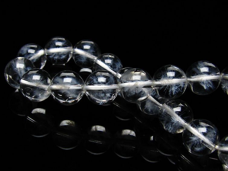 ホワイトスタークォーツ ブレスレット 10mm [T241-2686] 2枚目