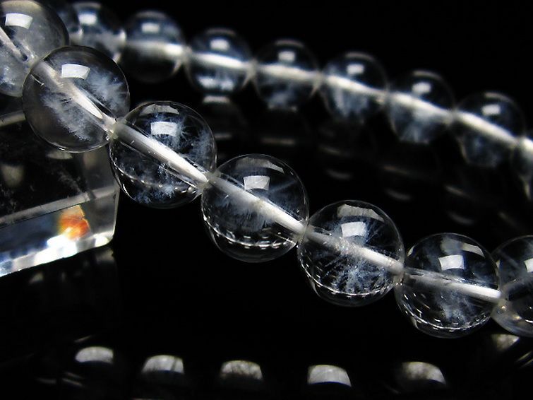 ホワイトスタークォーツ ブレスレット 10mm [T241-2686] 3枚目