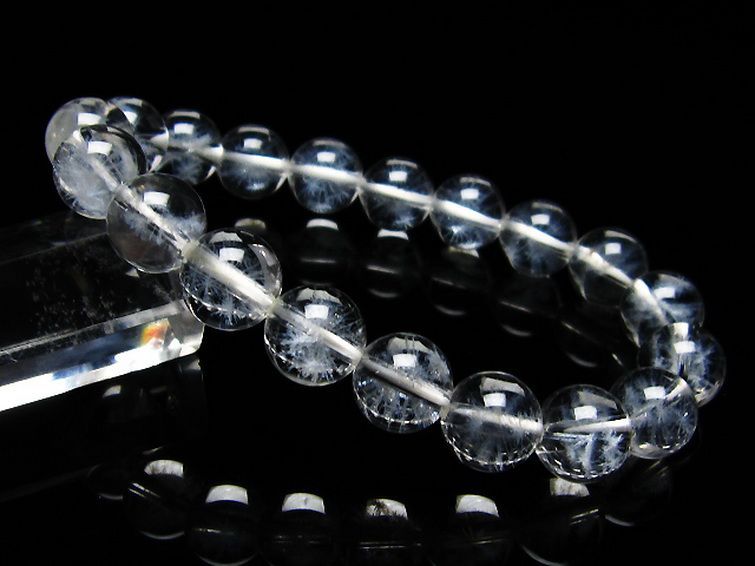 ホワイトスタークォーツ ブレスレット 10mm [T241-2688] 1枚目