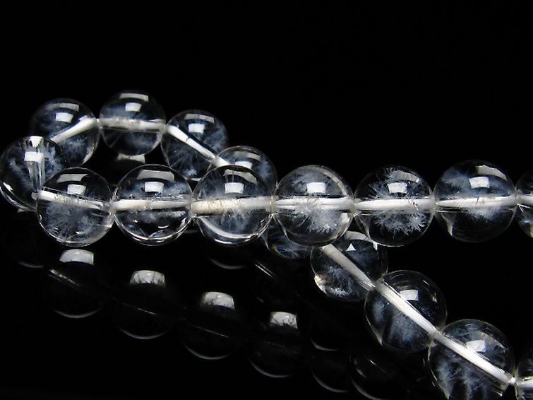 ホワイトスタークォーツ ブレスレット 10mm [T241-2688] 2枚目