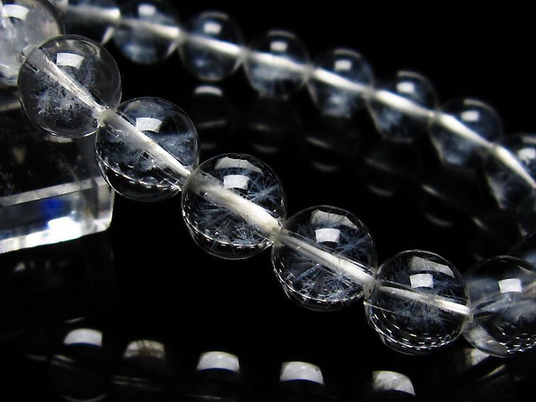 ホワイトスタークォーツ ブレスレット 10mm [T241-2696] 3枚目