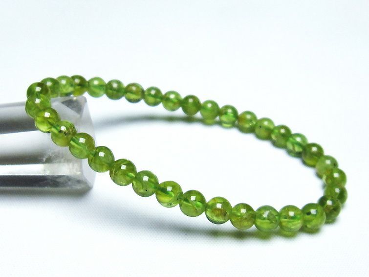 ペリドット ブレスレット 5mm [T283-9377] 1枚目