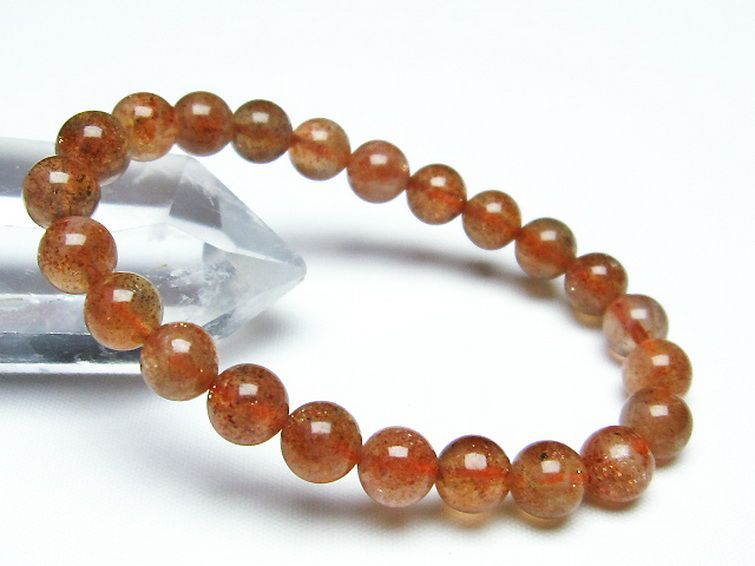 アフリカンストロベリークォーツ ブレスレット 8mm [T288-3421] 1枚目