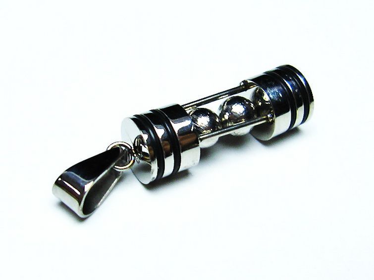 ギベオン メテオライト隕石 砂時計 モチーフ ペンダント [T309-2380] 2枚目