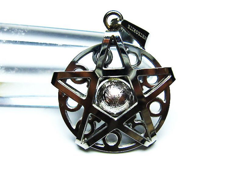 シルバーギベオン メテオライト ペンダント [T309-2423] 2枚目