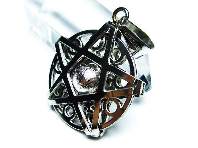 シルバーギベオン メテオライト ペンダント [T309-2423] 3枚目