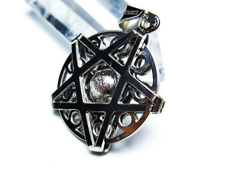 シルバーギベオン メテオライト ペンダント [T309-2436] 3枚目