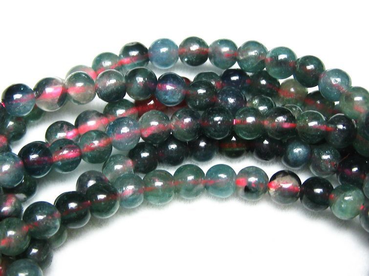 トルマリン3重 ブレスレット ネックレス 兼用可4mm [T33-9503] 3枚目