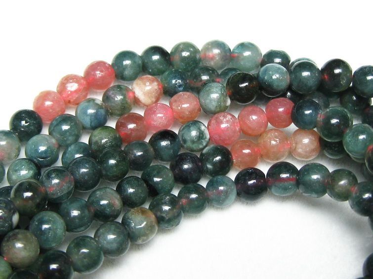 トルマリン3重 ブレスレット ネックレス 兼用可4mm [T33-9504] 3枚目