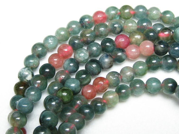 トルマリン3重 ブレスレット ネックレス 兼用可4mm [T33-9506] 3枚目