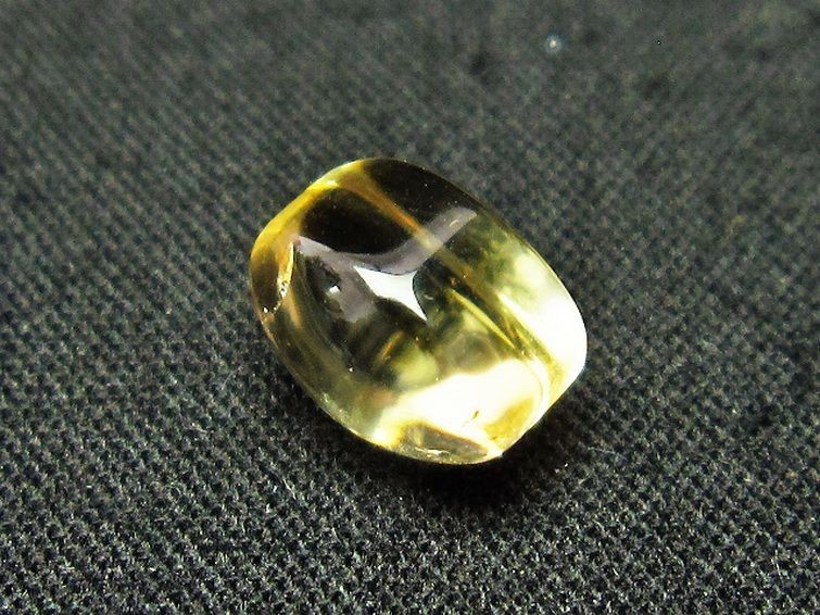 シトリン水晶 ルース[T358-1418]