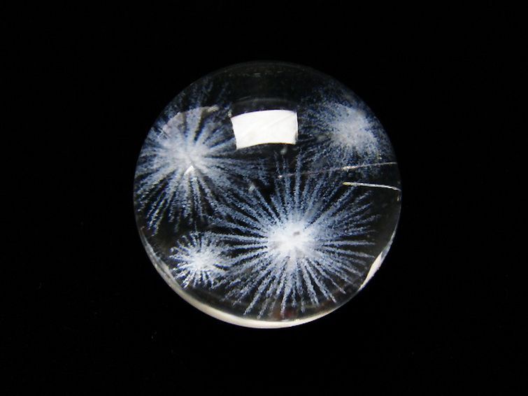 ホワイトスタークォーツ 丸玉 20mm [T371-2609] 3枚目