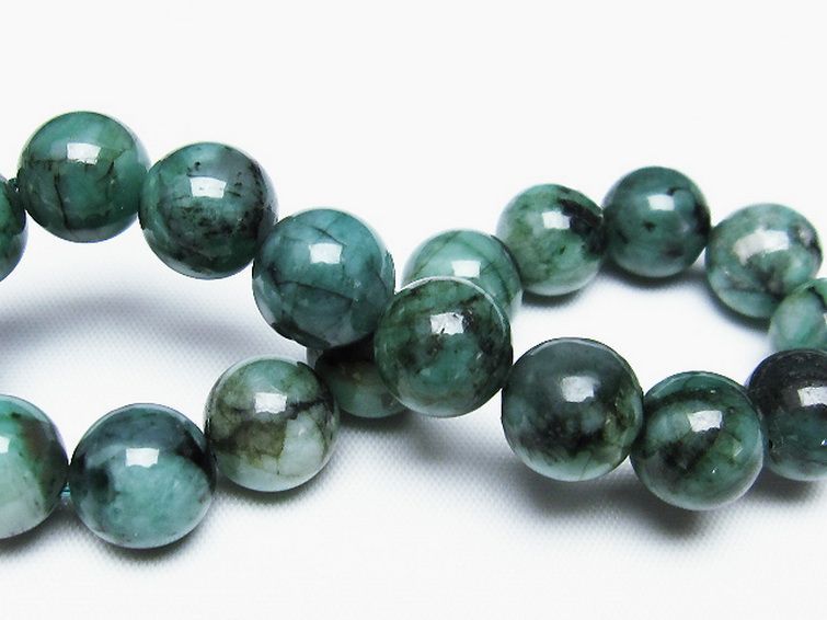 エメラルド ブレスレット 11mm [T398-8389] 2枚目