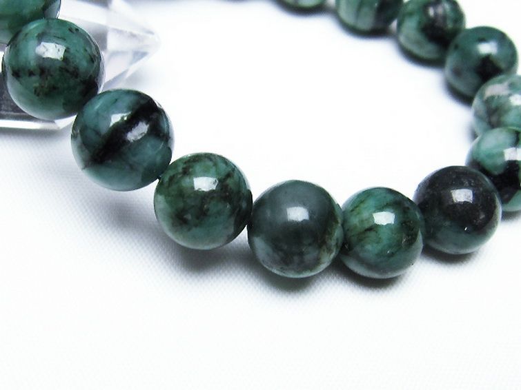 エメラルド ブレスレット 11mm [T398-8389] 3枚目