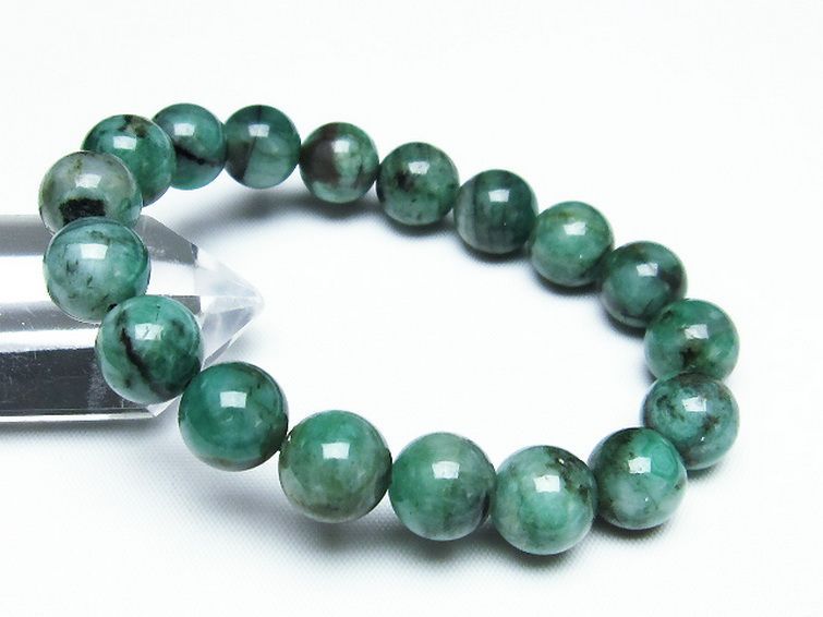 エメラルド ブレスレット 11mm [T398-8412] 1枚目