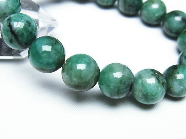 エメラルド ブレスレット 11mm [T398-8412] 3枚目