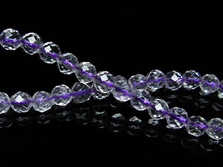 アメジスト ブレスレット 6mm [T404-1314] 2枚目