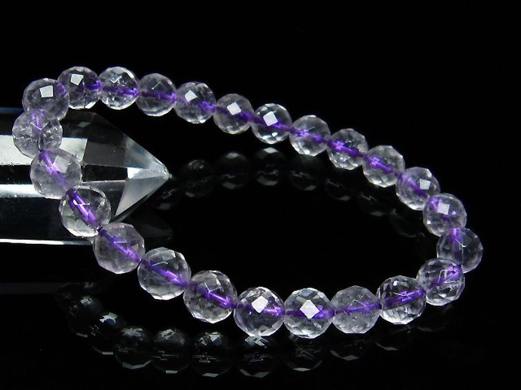アメジスト ブレスレット 8mm [T404-1397] 1枚目