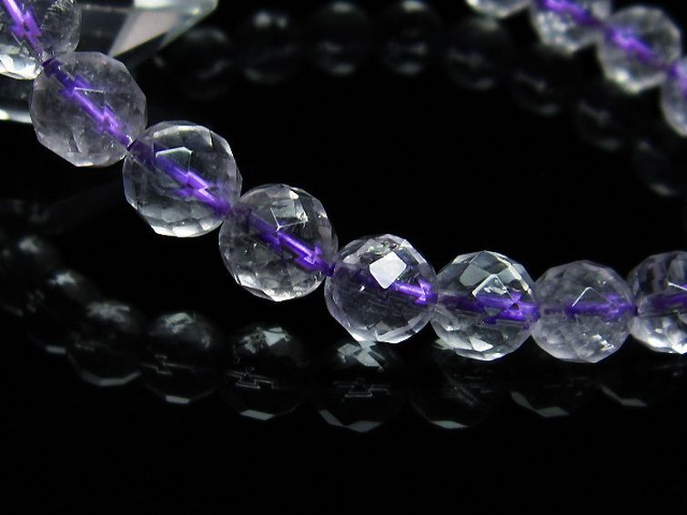 アメジスト ブレスレット 8mm [T404-1397] 3枚目