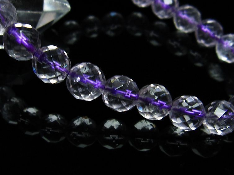 アメジスト ブレスレット 8mm [T404-1399] 3枚目