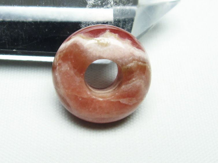 インカローズ ロードクロサイト 変形ビーズ[T407-1663] 2枚目