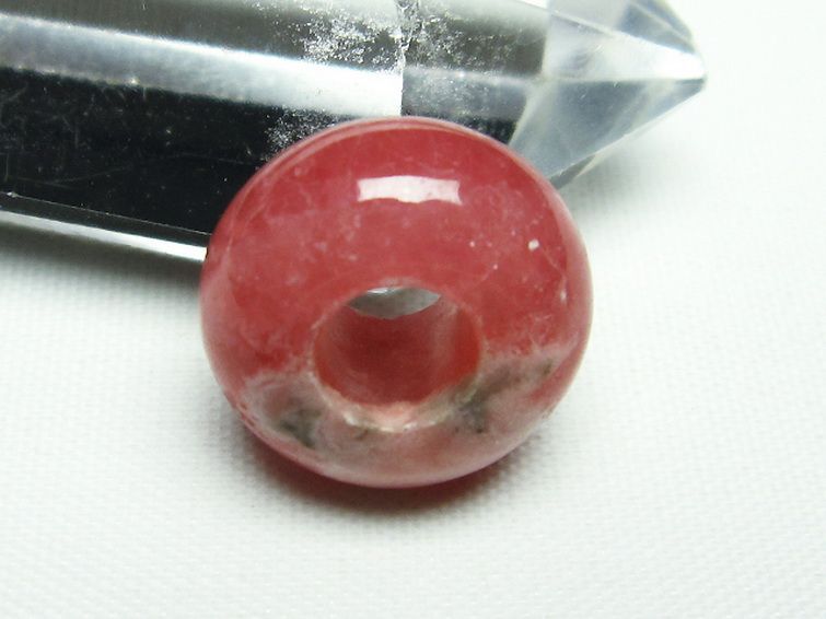 インカローズ ロードクロサイト 変形ビーズ[T407-1697] 2枚目