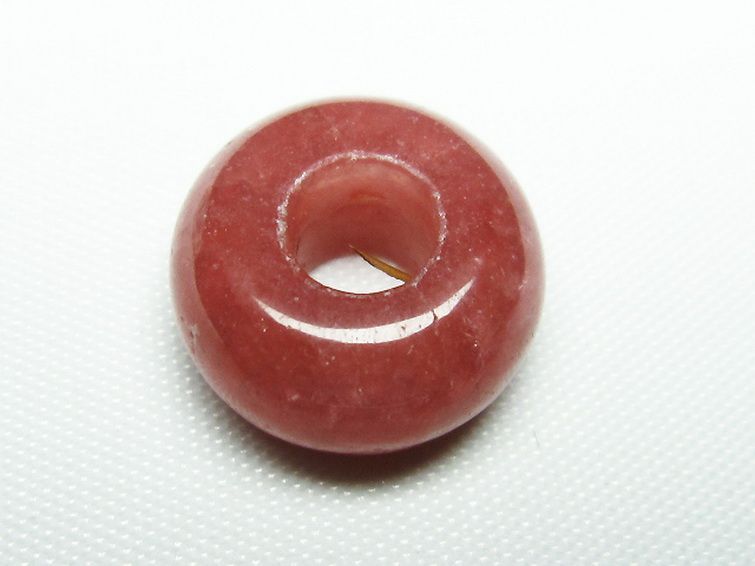 インカローズ ロードクロサイト 変形ビーズ[T407-1700] 1枚目