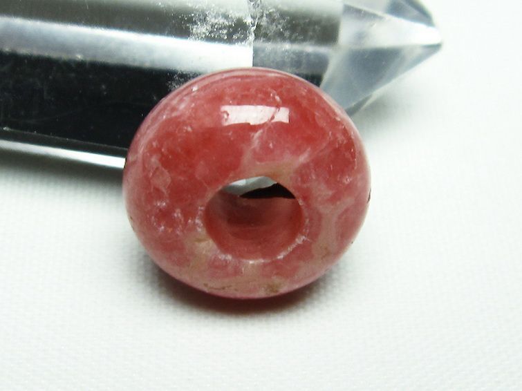 インカローズ ロードクロサイト 変形ビーズ[T407-1700] 2枚目