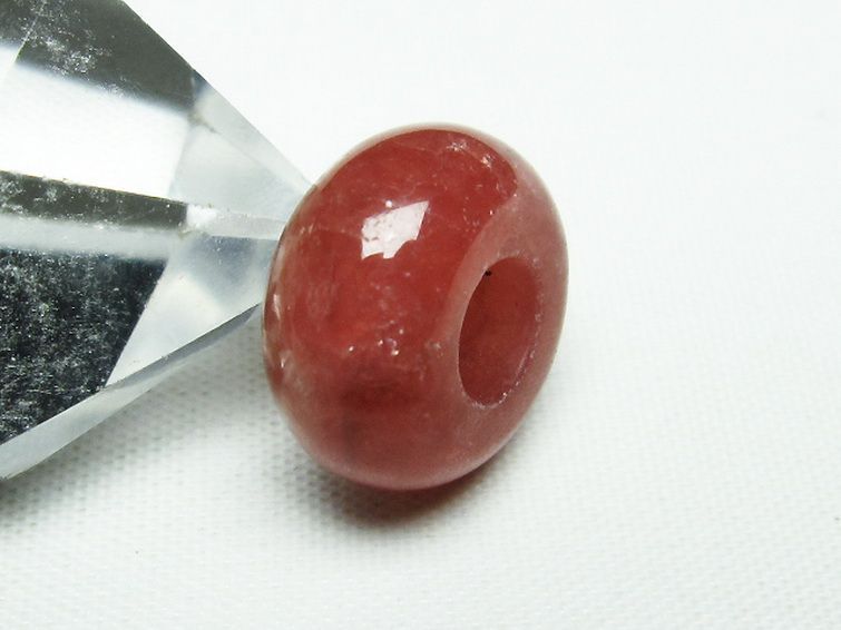 インカローズ ロードクロサイト 変形ビーズ[T407-1702] 3枚目