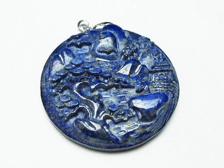 ラピスラズリ ペンダント [T411-5224] 1枚目