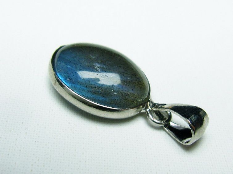 ラブラドライト ペンダント [T413-3600] 1枚目