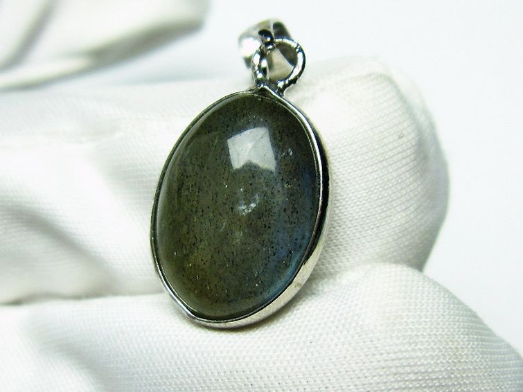 ラブラドライト ペンダント [T413-3600] 2枚目