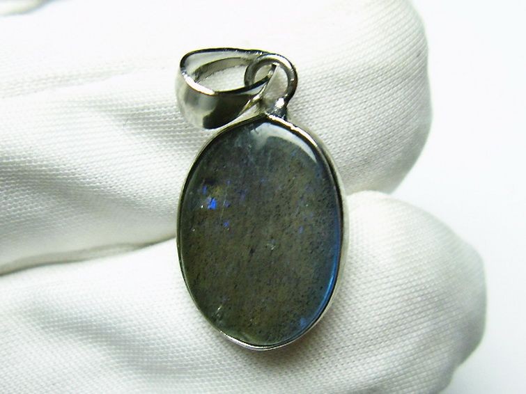 ラブラドライト ペンダント [T413-3600] 3枚目