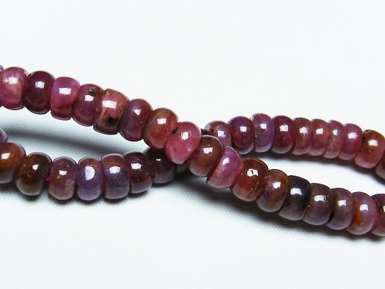 ルビー ブレスレット 7mm [T430-4552] 2枚目