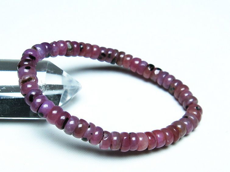 ルビー ブレスレット 7mm [T430-4557] 1枚目