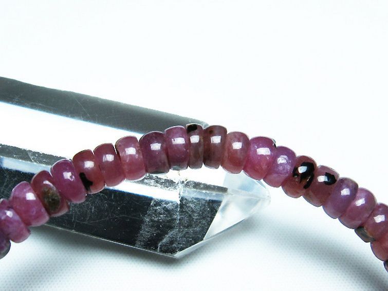 ルビー ブレスレット 7mm [T430-4557] 2枚目