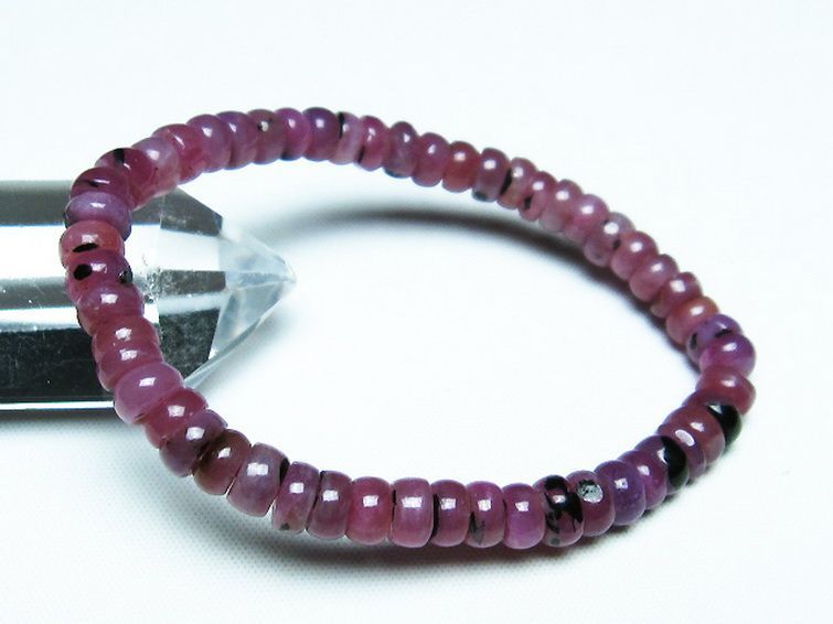 ルビー ブレスレット 7mm [T430-4560] 1枚目