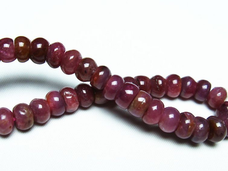 ルビー ブレスレット 8mm [T430-4584] 2枚目