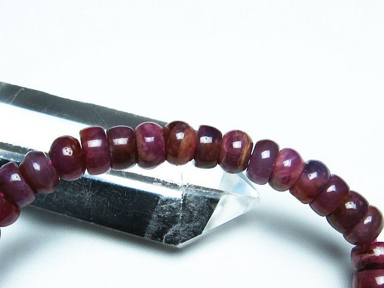 ルビー ブレスレット 8mm [T430-4591] 2枚目