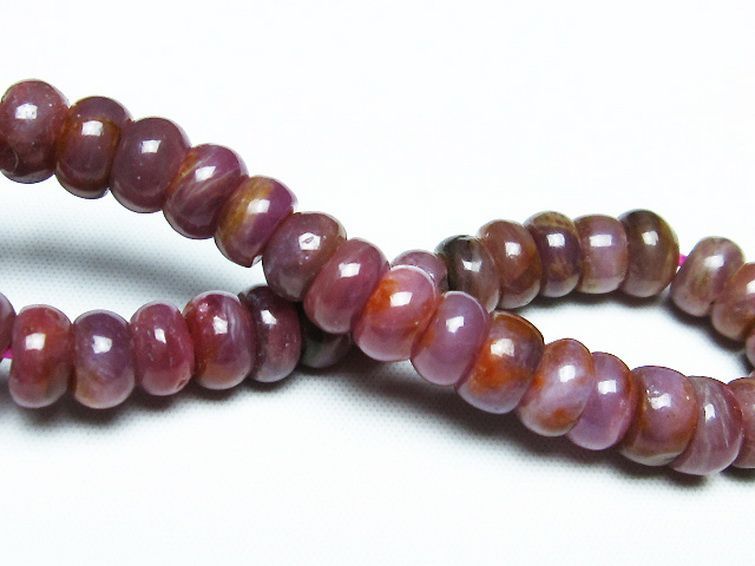 ルビー ブレスレット 9mm [T430-4593] 2枚目