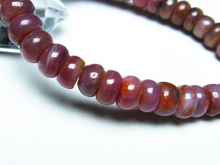 ルビー ブレスレット 9mm [T430-4593] 3枚目