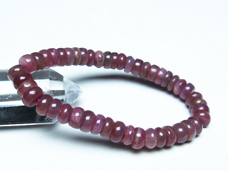 ルビー ブレスレット 8mm [T430-4628] 1枚目
