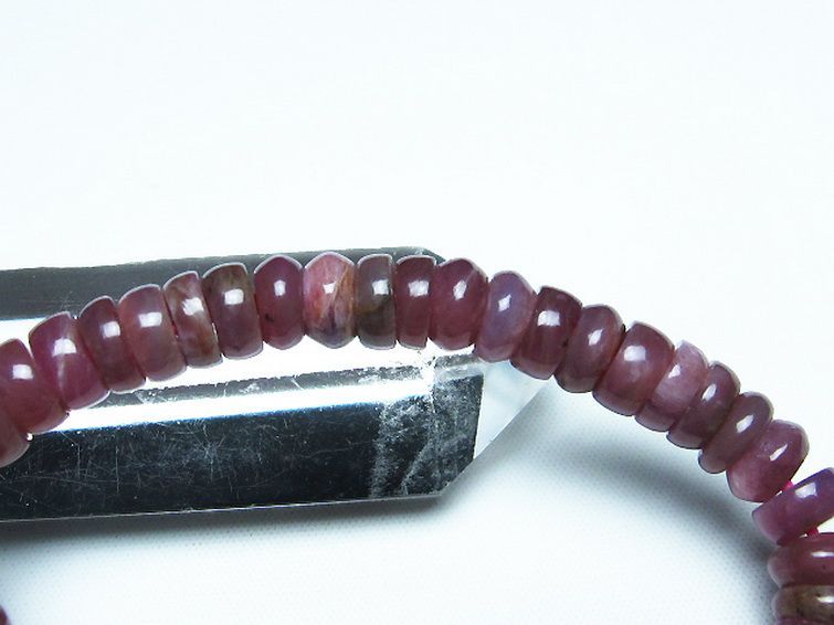 ルビー ブレスレット 8mm [T430-4628] 2枚目
