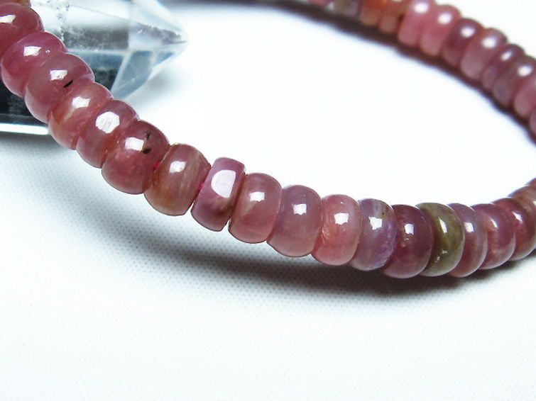 ルビー ブレスレット 7mm [T430-4631] 3枚目