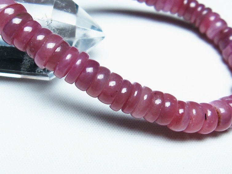 ルビー ブレスレット 7mm [T430-4656] 3枚目