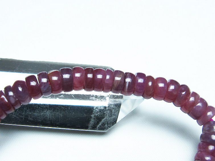 ルビー ブレスレット 8mm [T430-4664] 2枚目