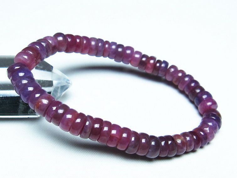ルビー ブレスレット 8mm [T430-4687] 1枚目