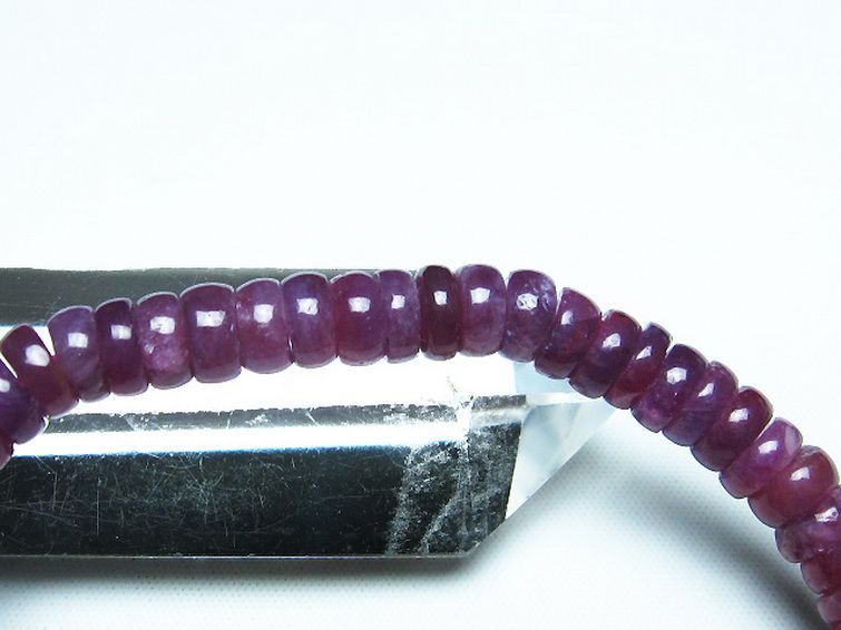 ルビー ブレスレット 7mm [T430-4692] 2枚目